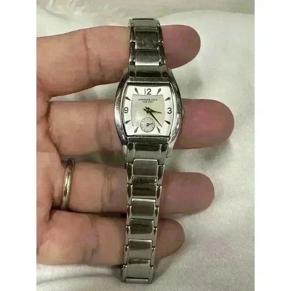 Woman’s Kenneth Cole Watch New York Stainless Steel Watch Works Great